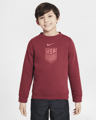 Подростковый свитшот USMNT Club Big Kids' (Boys') Nike Soccer Crew-Neck