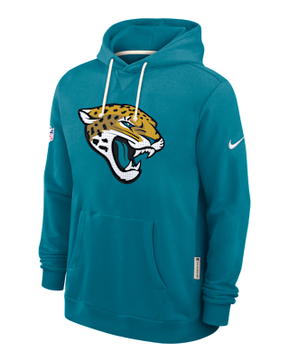 Мужское худи Jacksonville Jaguars Initial Home Sideline Nike Dri-FIT NFL Pullover Hoodie