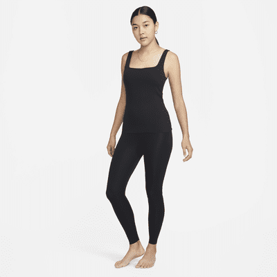 Leggings de tela Infinalon y tiro alto de 7/8 para mujer Nike Yoga Luxe