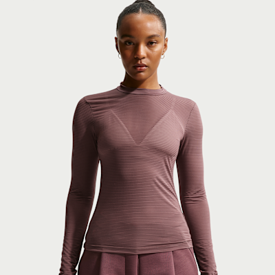 Nike Sportswear Women's Tight Long-Sleeve Sheer Top