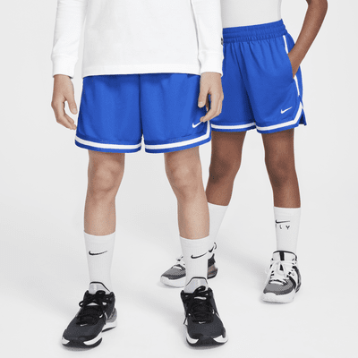 Shorts de básquetbol de 13 cm para niños talla grande Nike DNA