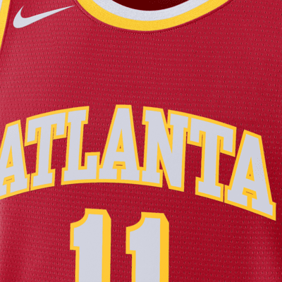 Atlanta Hawks Icon Edition 2022/23 Nike Dri-FIT Swingman NBA-jersey voor heren