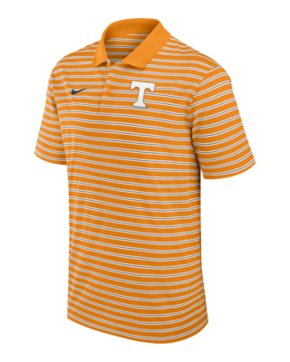 Мужские  Tennessee Volunteers Primetime Victory Striped Nike Dri-FIT College Polo