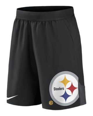 Nike Dri Fit Men's Pittsburgh Steelers Training Camp Gray Short