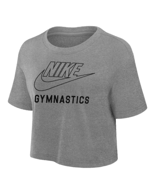 Женская футболка Nike Swoosh Gymnastics Cropped