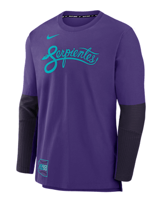 Мужская куртка Arizona Diamondbacks Authentic Collection City Connect Player Nike Dri-FIT MLB Pullover