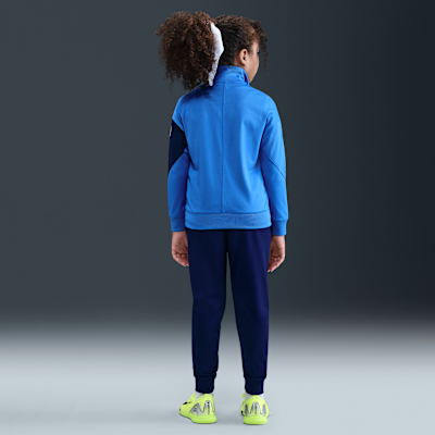 Fato de treino de futebol de malha Nike Dri-FIT Total 90 do terceiro equipamento Strike Tottenham Hotspur para criança