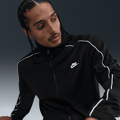 Nike Sportswear Club Polyester Örgü Erkek Eşofmanı