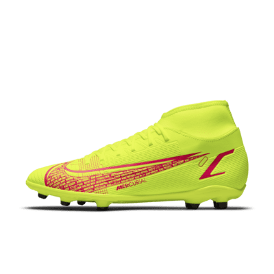 Crampons nike mercurial discount noir et jaune