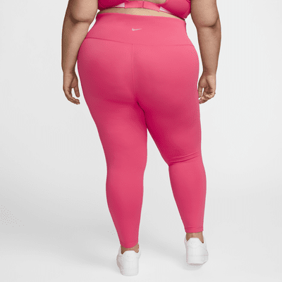 Leggings de tiro alto de 7/8 con bolsillos para mujer (talla grande) Nike One