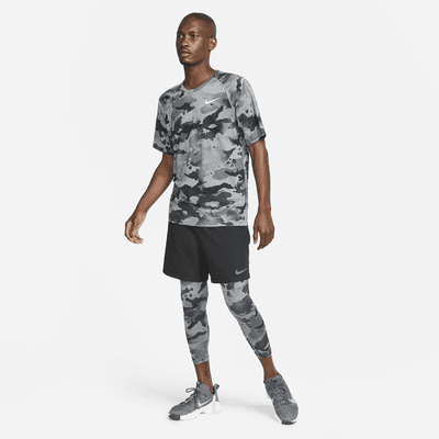 Nike Pro Men's Short-Sleeve Camo Top