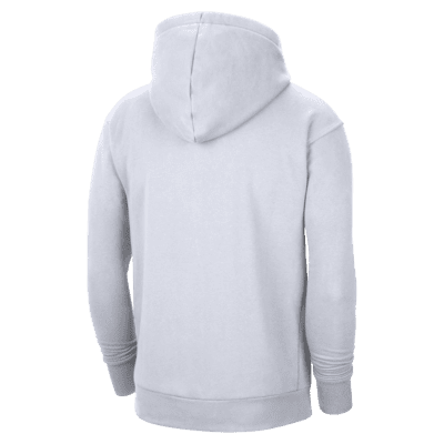 Men's Nike White Brooklyn Nets 2022/23 City Edition Essential Pullover Hoodie