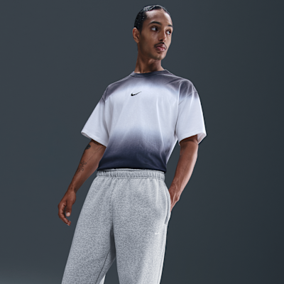 Pantalon en Fleece à ourlet ouvert Nike Solo Swoosh pour homme