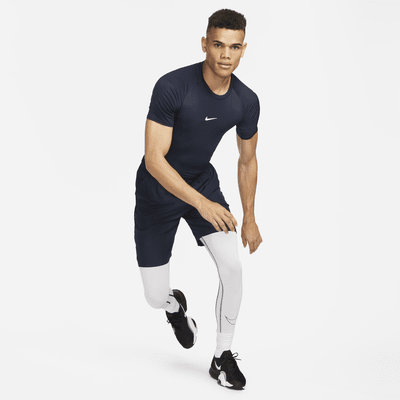 Nike Pro Dri-FIT strakke fitnesstop met korte mouwen voor heren
