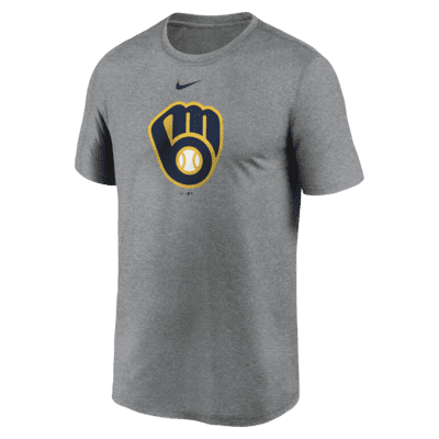 Nike Dri-FIT Logo Legend (MLB Milwaukee Brewers) Men's T-Shirt. Nike.com