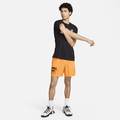 Ofodrade fitnesshorts Nike Form Dri-FIT 18 cm för män