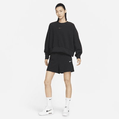 Nike Sportswear Plush Women's Mod Crop Crew-Neck Sweatshirt. Nike JP