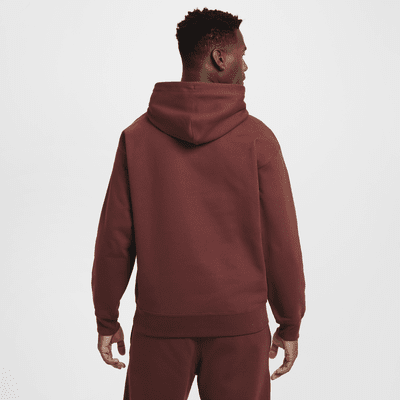 Felpa pullover in fleece con cappuccio Nike Solo Swoosh – Uomo