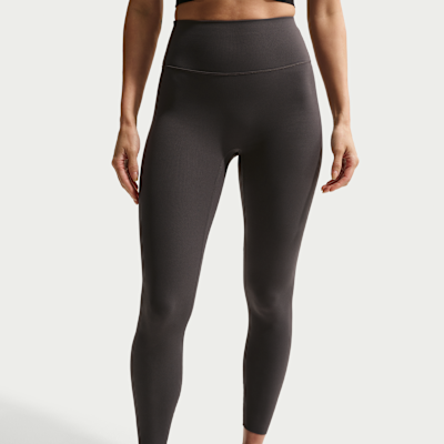 나이키 젠비 여성 하이웨이스트 7/8 노 프론트 심 레깅스