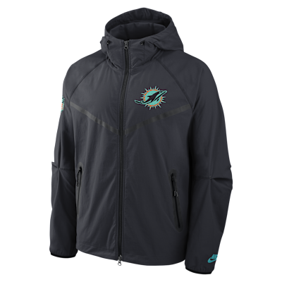 Miami Dolphins Rivalries Collection Tech Men's Nike NFL Full-Zip Jacket
