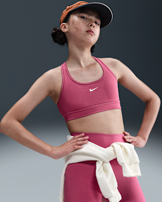 Детские  Nike Swoosh Girls' Sports Bra