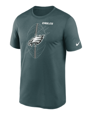 Men's Nike White Philadelphia Eagles Icon Legend Performance T-Shirt