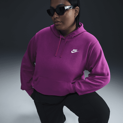 Nike Sportswear Club Fleece Women's Pullover Hoodie (Plus Size)