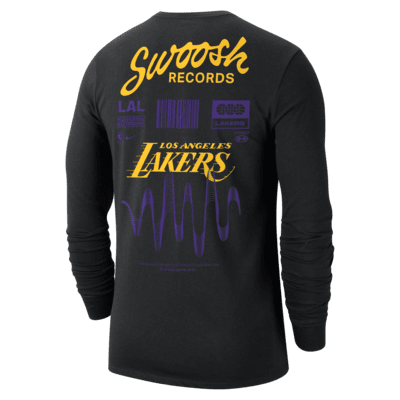 Los Angeles Lakers Essential Men's Jordan NBA Long-Sleeve T-Shirt. Nike CA