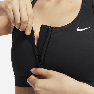 Nike Swoosh Front Zip Women's Medium-Support Padded Sports Bra