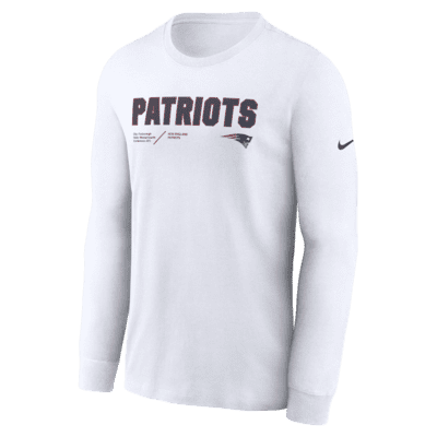 Dri-FIT Infograph Lockup Patriots) Men's Long-Sleeve T-Shirt. Nike.com