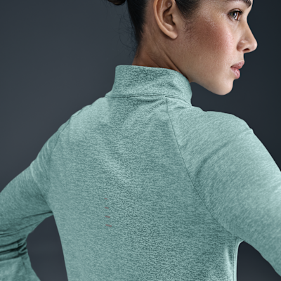 Nike Swift Dri-FIT UV-Laufoberteil mit Viertelreißverschluss (Damen)