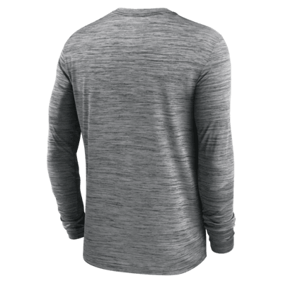 Los Angeles Rams Nike Sideline Coaches Long Sleeve Performance T