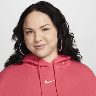 Nike Sportswear Phoenix Fleece oversized hoodie voor dames (Plus Size)