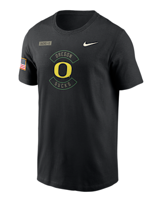 Мужская футболка Oregon Military Appreciation Nike Dri-FIT College