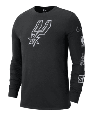 Men's '47 White San Antonio Spurs City Edition Downtown Franklin Long Sleeve T-Shirt Size: Small