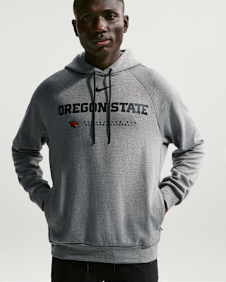 Мужское худи Oregon State Beavers Nike NCAA Basketball Coaches' Pullover Hoodie для баскетбола