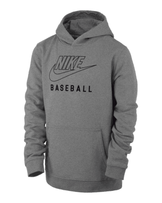 Подростковое худи Nike Swoosh Club Fleece Big Kids' Baseball Pullover Hoodie