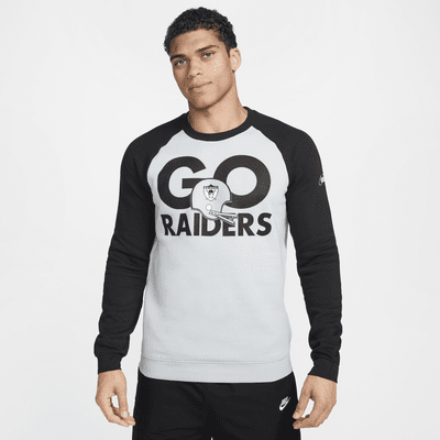 Nike Historic Raglan (NFL Raiders) Men's Sweatshirt