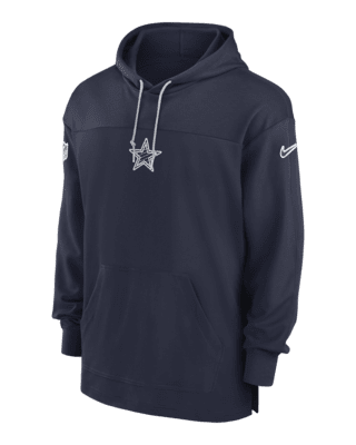 Мужские джерси Dallas Cowboys Sideline Jersey Nike Dri-FIT NFL Pullover Hoodie