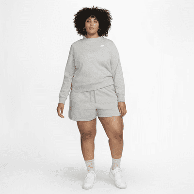 Nike Sportswear Club Fleece Women's Mid-Rise Shorts (Plus Size)