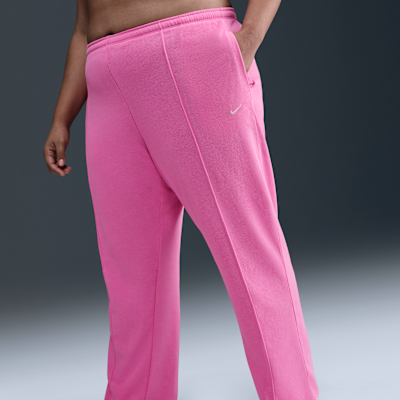 Nike Sportswear Chill Terry Women's Mid-Rise French Terry Open-Hem Sweatpants (Plus Size)