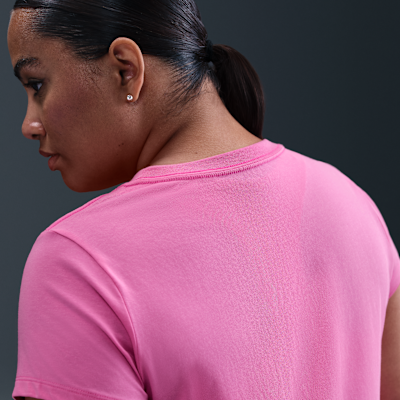 Playera cropped para mujer (talla grande) Nike Sportswear Chill Knit