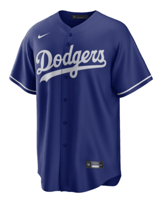 Nike Men's MLB Mookie Betts Jersey LA Dodgers #50 Royal Blue Size M