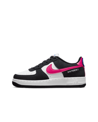 air force 1 black with pink