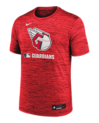 Мужская футболка Cleveland Guardians Authentic Collection Velocity Nike Dri-FIT MLB