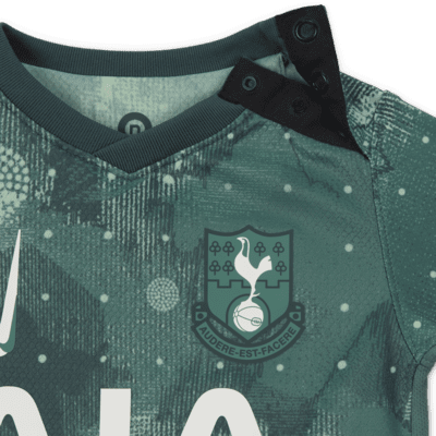 Tottenham Hotspur 2024/25 Stadium (tredjedrakt) Nike Football Replica draktsett i tre deler til sped-/småbarn