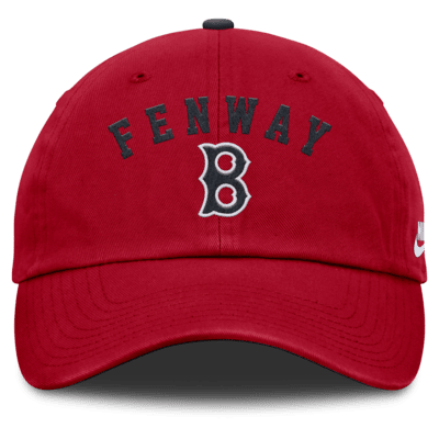 Gorra Nike de la MLB ajustable para hombre Boston Red Sox Cooperstown Club