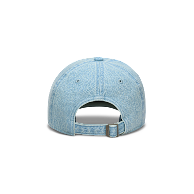 Ostrukturerad keps i denim Nike Club för barn