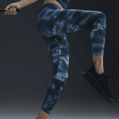 Nike One Women's High-Waisted 7/8 Printed Leggings