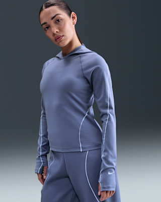 Женские  Nike Universa Dri-FIT Slim Hooded Long-Sleeve Top